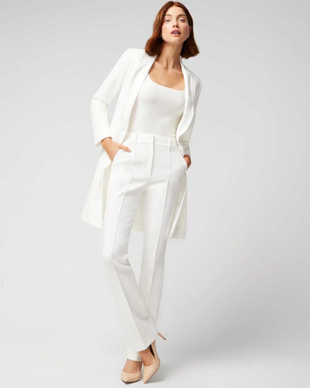 White blazer dress petite online